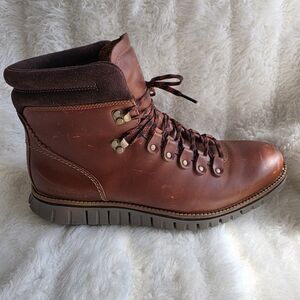 Cole Haan Men's Brown Leather Boots